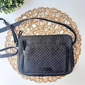 Vera Bradley Iconic RFID little Hipster Denim Navy